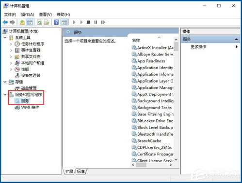 Win10系統(tǒng)服務(wù)開啟指南 快速訪問與管理計算機(jī)服務(wù)